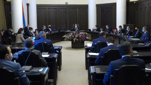 Очередное заседание правительства (18 июня 2020). Еревaн - Sputnik Армения