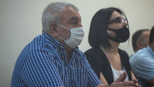 Юрий Хачатуров на судебном заседании по делу 1 марта (23 июня 2020). Еревaн - Sputnik Армения