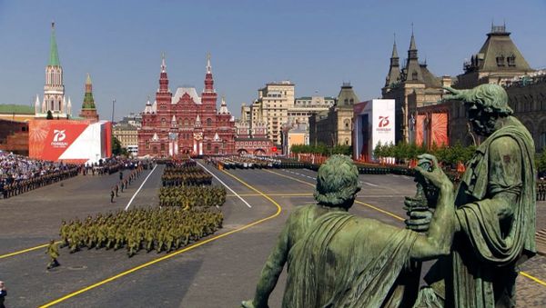 Военнослужащие стран бывшего СССР на параде Победы в Москве Военнослужащие стран бывшего СССР на параде Победы в Москве - Sputnik Армения