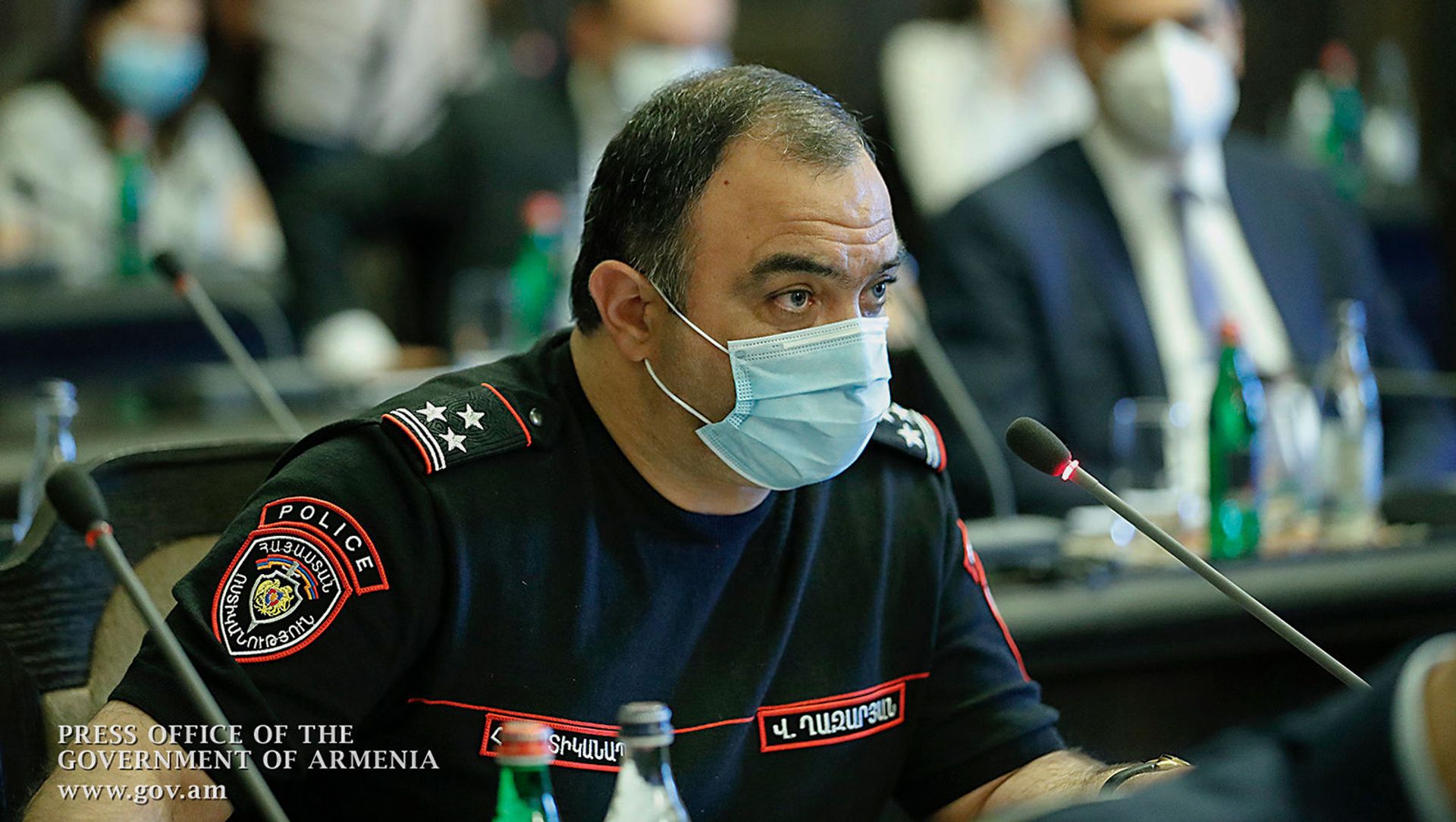 Начальник полиции Ваге Казарян на заседании правительства (25 июня 2020). Еревaн Начальник полиции Ваге Казарян на заседании правительства (25 июня 2020). Еревaн - Sputnik Արմենիա, 1920, 27.02.2021