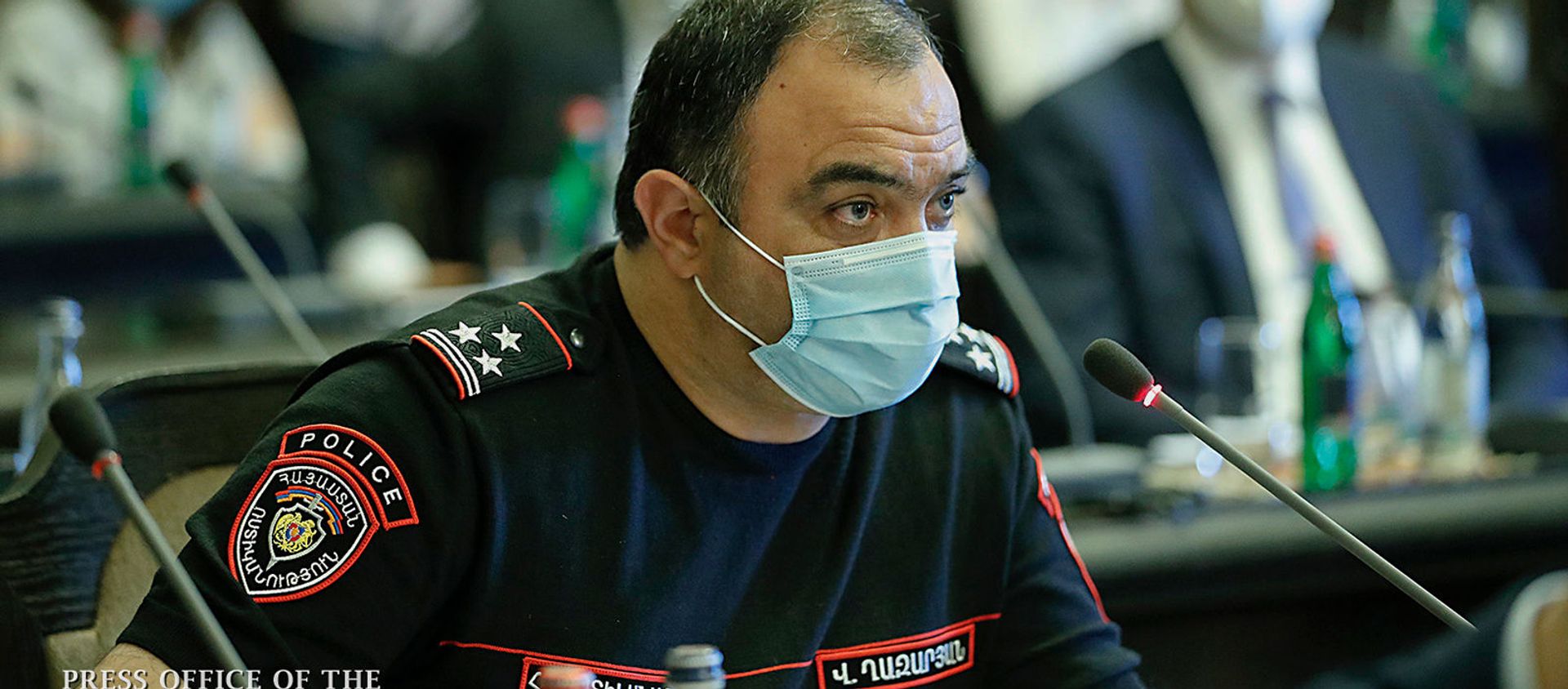 Начальник полиции Ваге Казарян на заседании правительства (25 июня 2020). Еревaн Начальник полиции Ваге Казарян на заседании правительства (25 июня 2020). Еревaн - Sputnik Արմենիա, 1920, 27.02.2021