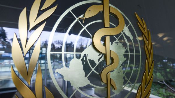 Эмблема ВОЗ, архивное фото - Sputnik Армения
