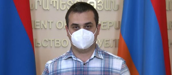 Анестезиолог, реаниматолог Карен Тоноян на онлайн брифинге (26 июня 2020). Еревaн - Sputnik Արմենիա