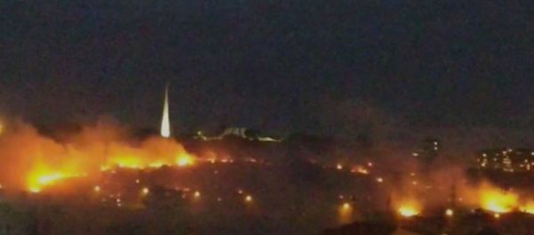 Пожар в Цицернакаберде Пожар в Цицернакаберде - Sputnik Армения