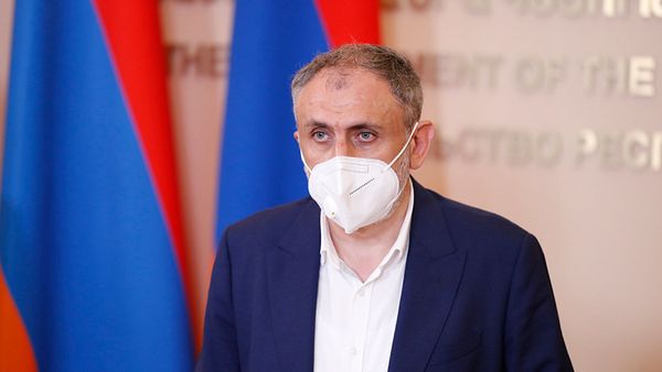 Директор издательского дома Антарес Армен Мартиросян на онлайн брифинге (26 июня 2020). Еревaн - Sputnik Արմենիա
