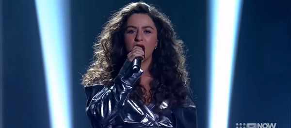 Кадр из телешоу The Voice Australia с участием Маши Мнджоян - Sputnik Արմենիա