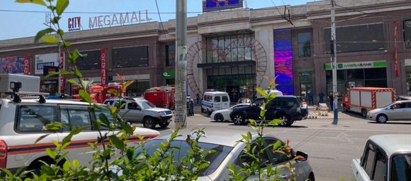 Ситуация у ТЦ Mega Mall  (6 июля 2020). Еревaн - Sputnik Армения