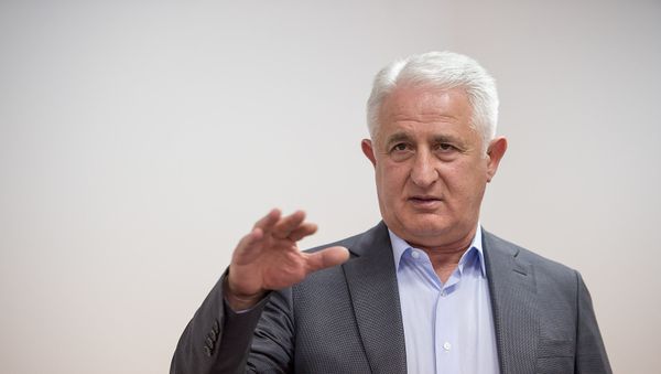 Пресс-конференция одного из акционеров авиакомпании Armenia Тамаза Гаиашвили - Sputnik Армения
