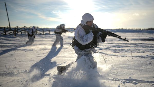 Подготовка военнослужащих мотострелкового соединения - Sputnik Արմենիա