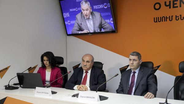 Хосров Арутюнян и Сергей Минасян - Sputnik Армения