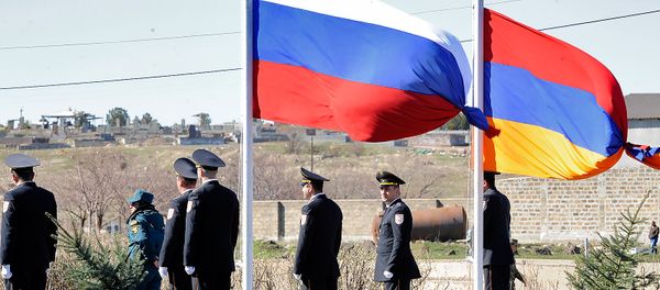 Открытие армяно-российского центра гуманитарного реагирования Открытие армяно-российского центра гуманитарного реагирования - Sputnik Армения