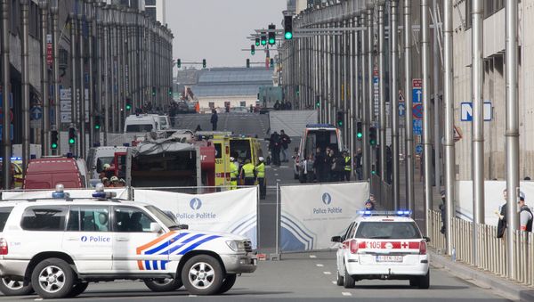 Взрыв в брюссельском метро Взрыв в брюссельском метро - Sputnik Армения
