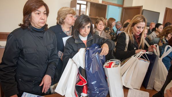 Помощь беженцам из Сирии в Армении в рамках благотворительной акции Ты не один - Sputnik Արմենիա