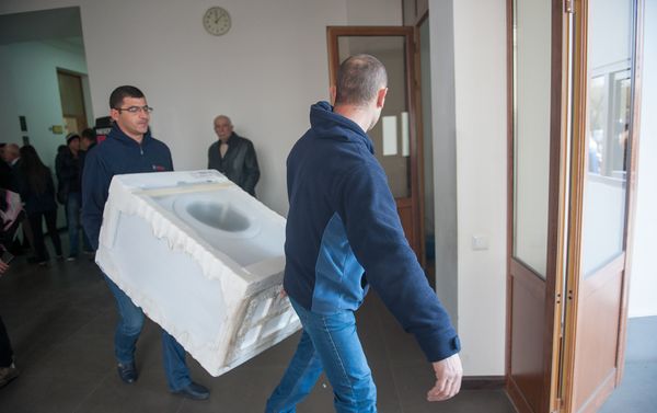 Помощь беженцам из Сирии в Армении в рамках благотворительной акции Ты не один Помощь беженцам из Сирии в Армении в рамках благотворительной акции Ты не один - Sputnik Армения