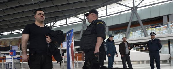 Аэропорт Звартноц после сообщения о бомбе - Sputnik Армения