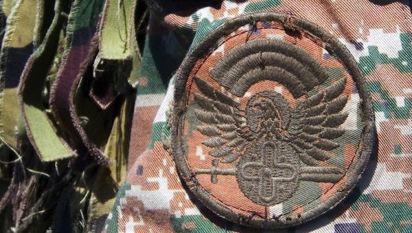 Военный, военнослужащий, нкр, карабах, оружие - Sputnik Армения