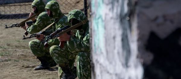 Учения российских войск в армянских горах - Sputnik Армения