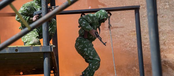 Учения российских войск в армянских горах - Sputnik Армения
