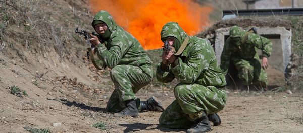 Учения российских войск в армянских горах - Sputnik Армения