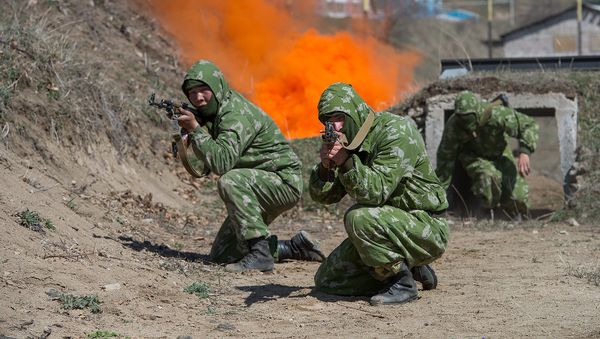 Учения российских войск в армянских горах - Sputnik Армения