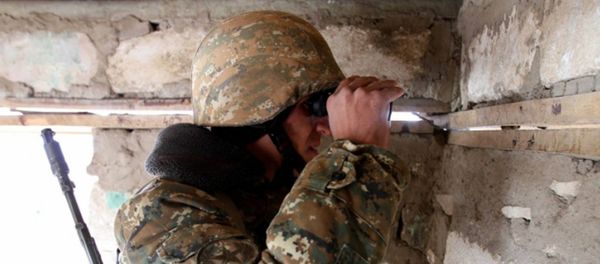 Армянский военнослужащий Армянский военнослужащий - Sputnik Армения