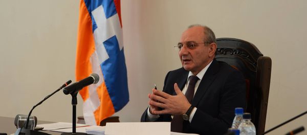 Президент НКР Бако Саакян  - Sputnik Արմենիա