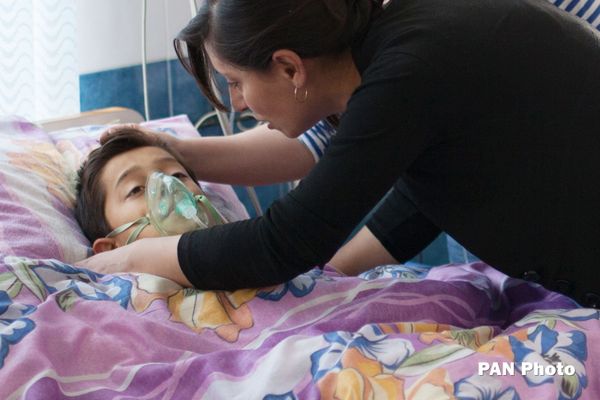 Дети получили ранения в результате ракетного обстрела со стороны Азербайджана. Дети получили ранения в результате ракетного обстрела со стороны Азербайджана. - Sputnik Армения