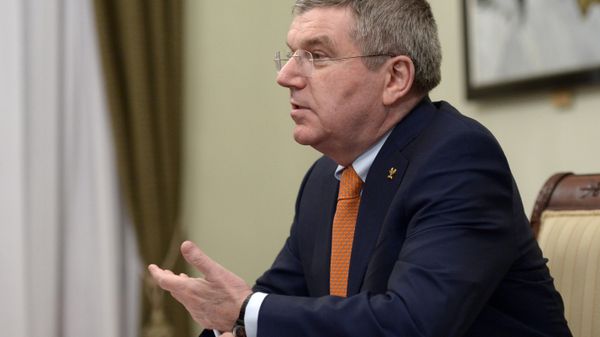 Президент РФ В.Путин провел встречу с президентом МОК Т.Бахом - Sputnik Армения