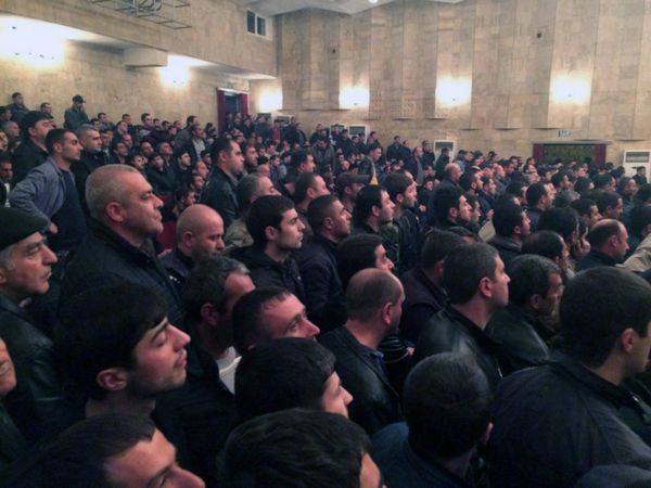 Встреча Премьер-министра НКР с добровольцами - Sputnik Արմենիա