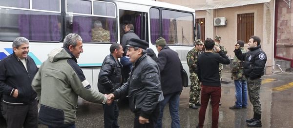 Добровольцы Еркрапа - Sputnik Արմենիա