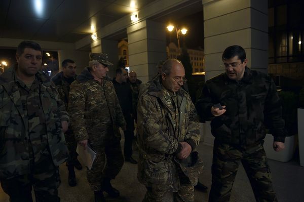 Добровольцы в Нагорном Карабахе - Sputnik Армения