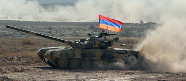 Танки  ВС Армении - Sputnik Армения