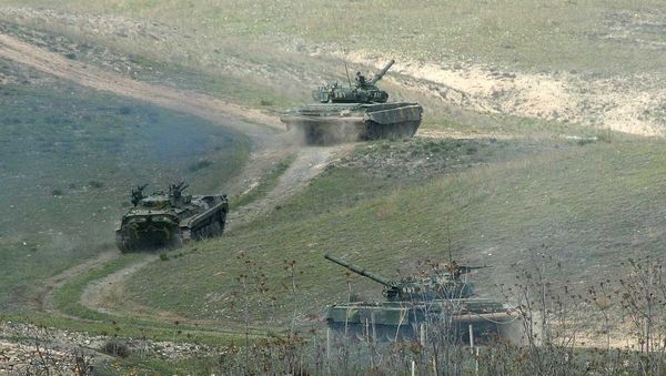Танки ВС Нагорного Карабаха - Sputnik Արմենիա