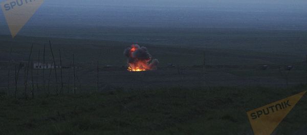 Сбитый азербайджанский беспилотник Сбитый азербайджанский беспилотник - Sputnik Армения