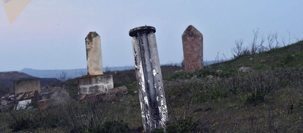 Азербайджанское кладбище в Гадруте. - Sputnik Արմենիա