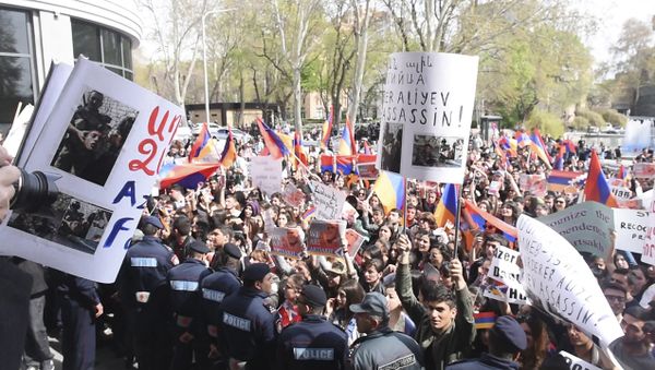 ՑՈՒՅՑ՝ ԸՆԴԴԵՄ ԼՂՀ ՀԱՐՑՈՒՄ ԵԱՀԿ ՄԻՆՍԿԻ ԽՄԲԻ ՀԱՄԱՆԱԽԱԳԱՀՆԵՐԻ ՊԱՍԻՎՈՒԹՅԱՆ - Sputnik Արմենիա
