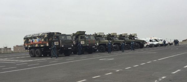 МЧС Армении отправил гуманитарную помощь в Карабах - Sputnik Արմենիա