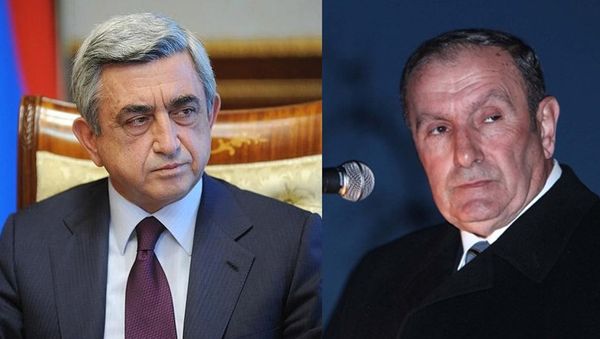Серж Саргсян и Левон Тер-Петросян - Sputnik Армения