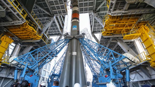 Сухой вывоз ракеты Союз-2.1а на космодроме Восточный Сухой вывоз ракеты Союз-2.1а на космодроме Восточный - Sputnik Армения