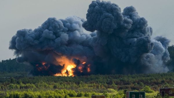 Взрыв на трубопроводе - Sputnik Արմենիա