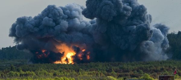 Взрыв на трубопроводе - Sputnik Արմենիա