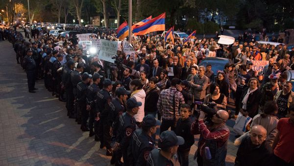 Ցույց` Սերգեյ Լավրովի այցի նախաշեմին - Sputnik Армения