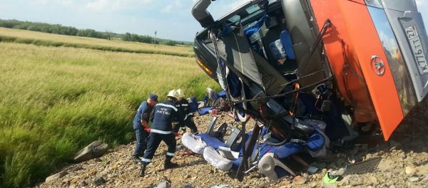 ДТП с автобусами в Хабаровском крае - Sputnik Արմենիա