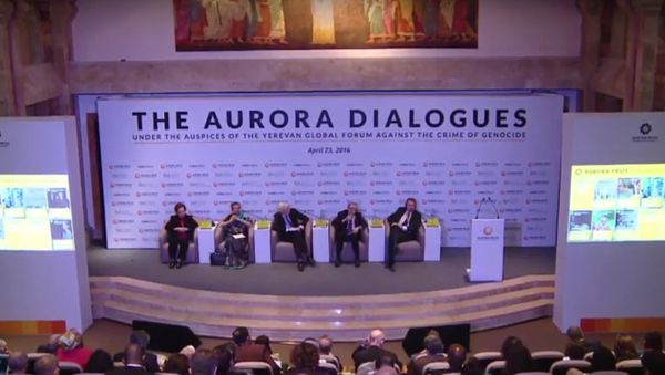 В Ереване стартовала серия дискуссий Aurora Dialogues В Ереване стартовала серия дискуссий Aurora Dialogues - Sputnik Армения