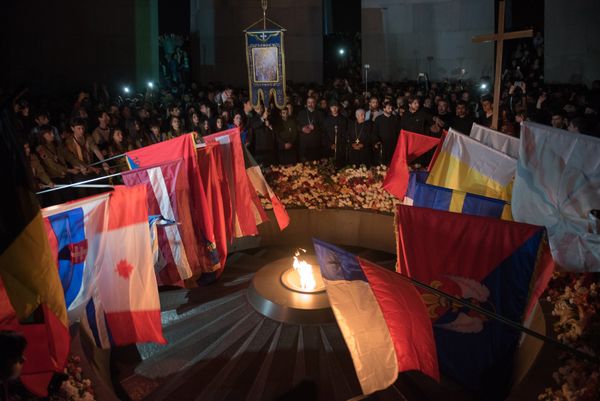 Факельное шествие в Ереване Факельное шествие в Ереване - Sputnik Армения
