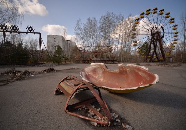В эвакуированном после аварии на ЧАЭС городе Припять - Sputnik Армения