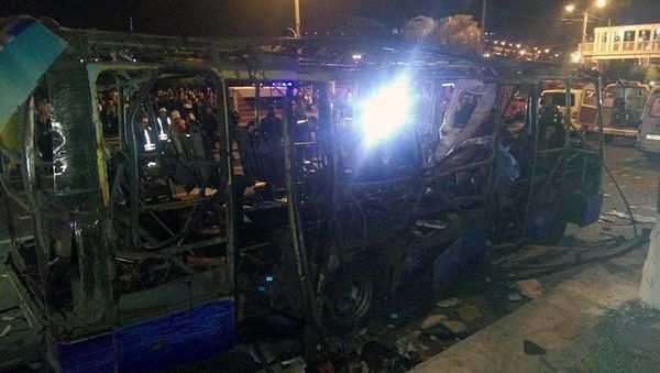 Взрыв автобуса в Ереване - Sputnik Армения