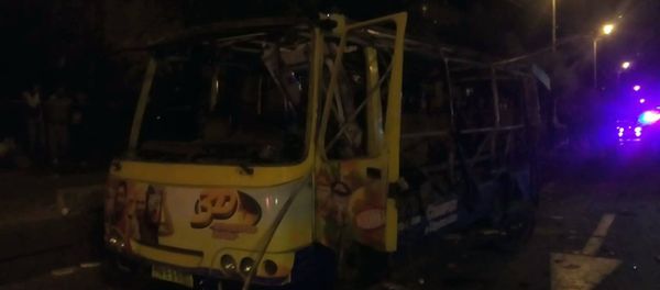 Взрыв автобуса в Ереване - Sputnik Արմենիա