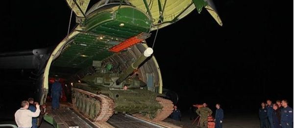 Танк, выигранный во время биатлона в России - Sputnik Армения