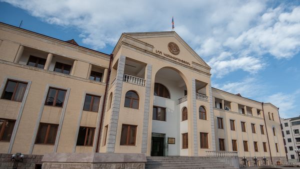 Степанакерт. Здание правительства НКР - Sputnik Армения